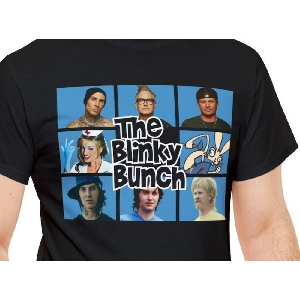 The Blinky Bunch Blink 182 Shirt